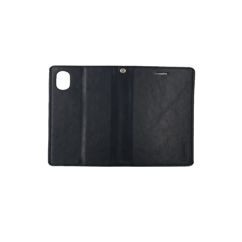 Kaaned - kaaned Mercury Apple iPhone X/XS Bluemoon Diary Black
