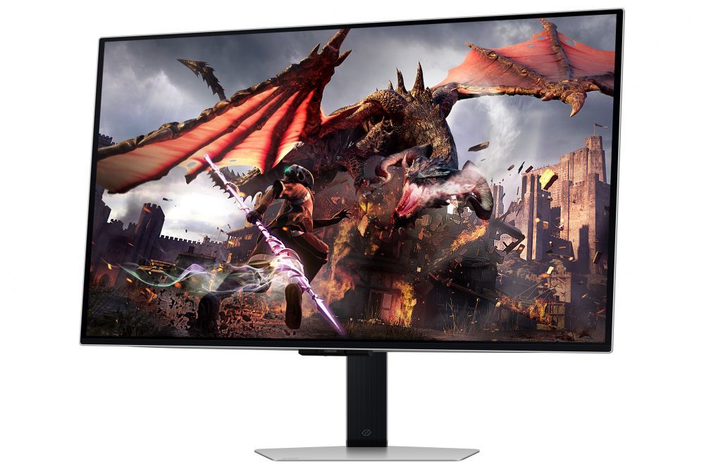 Монитор Samsung  LS32DG802SUXDU 32" OLED G8 G80SD UHD Monitor 3840x2160/16:9/200cd/m2/0.03ms, DP, HDMI, USB