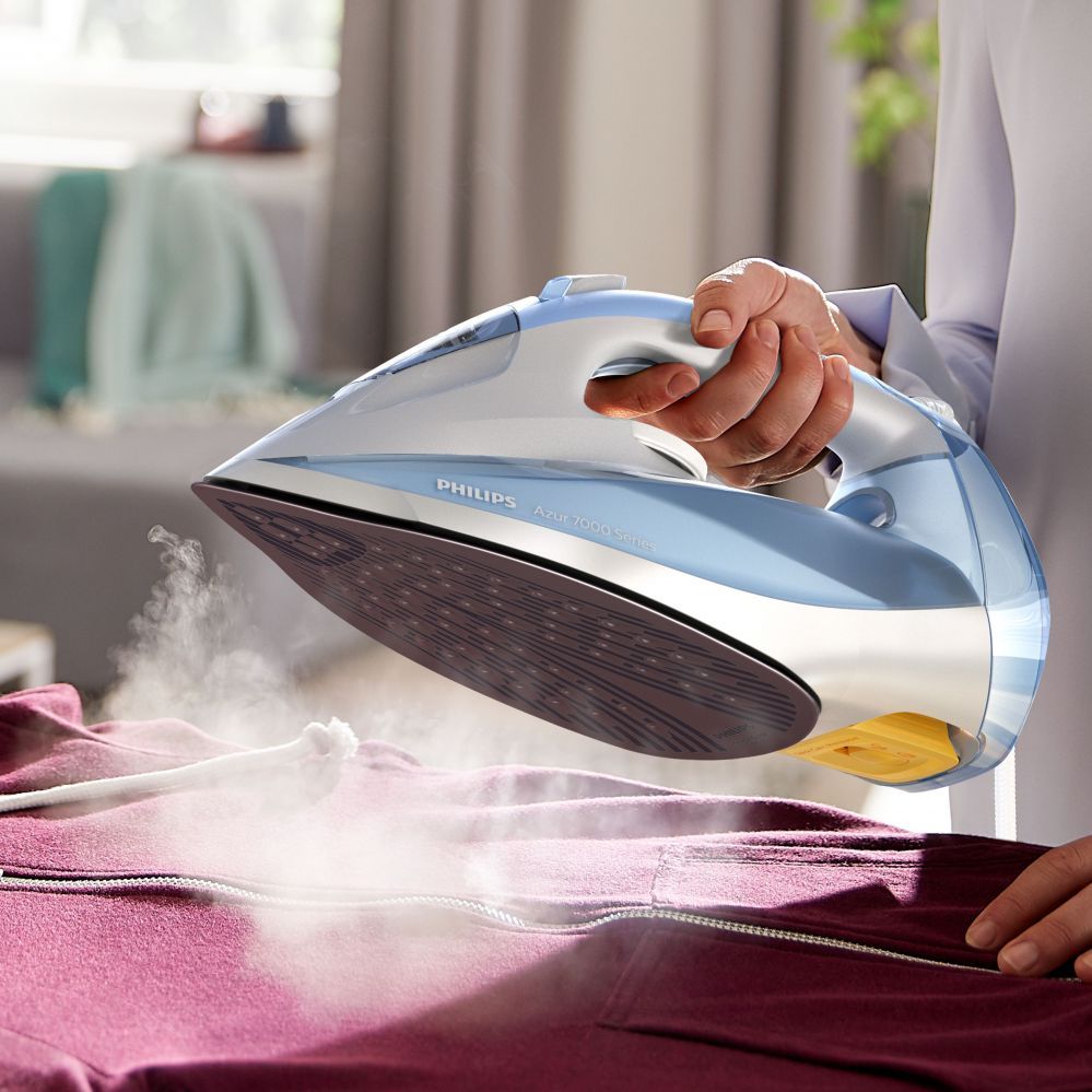 Утюг Philips  DST7011/20 HV Steam Iron, Light Blue/Gray