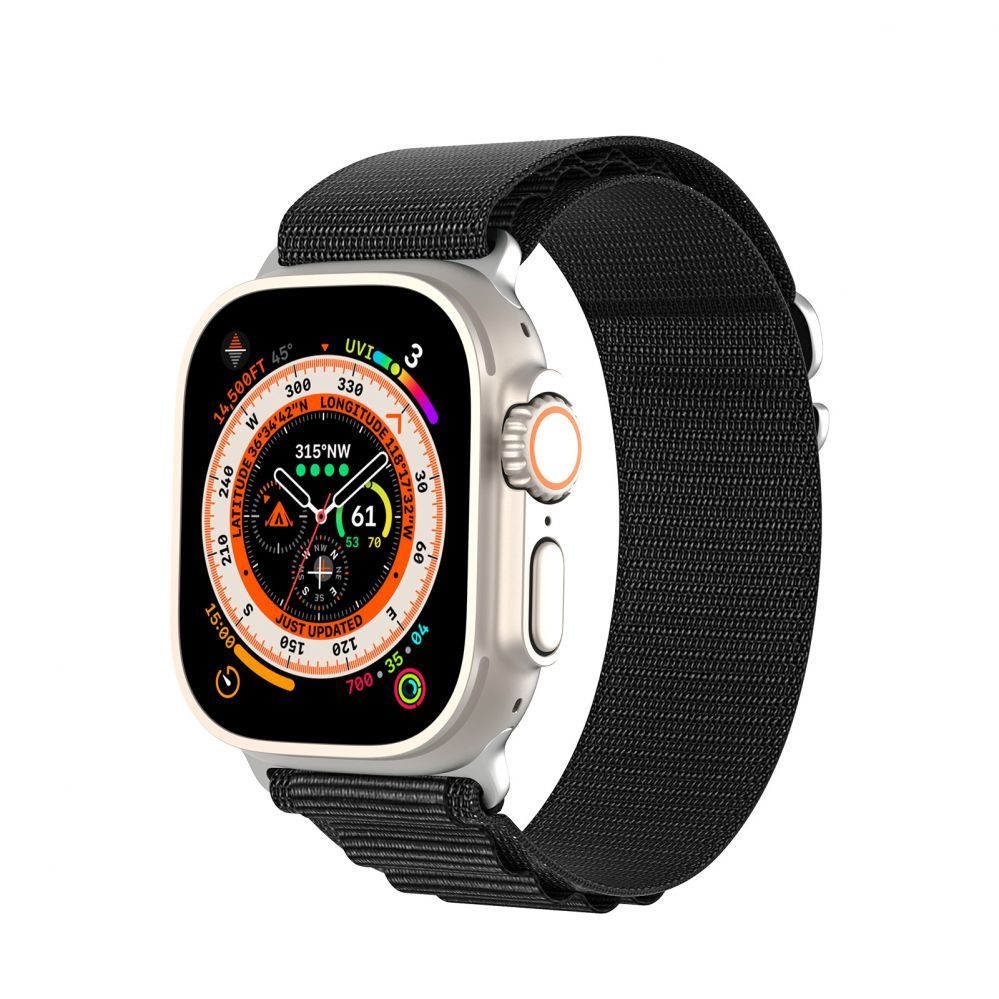 Tagakaaned Dux Ducis - Sport Buckle Strap for Apple Watch 38/40/41/42MM Black