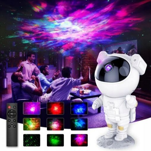 Laualamp iLike  LED projection star light astronaut SM4 White