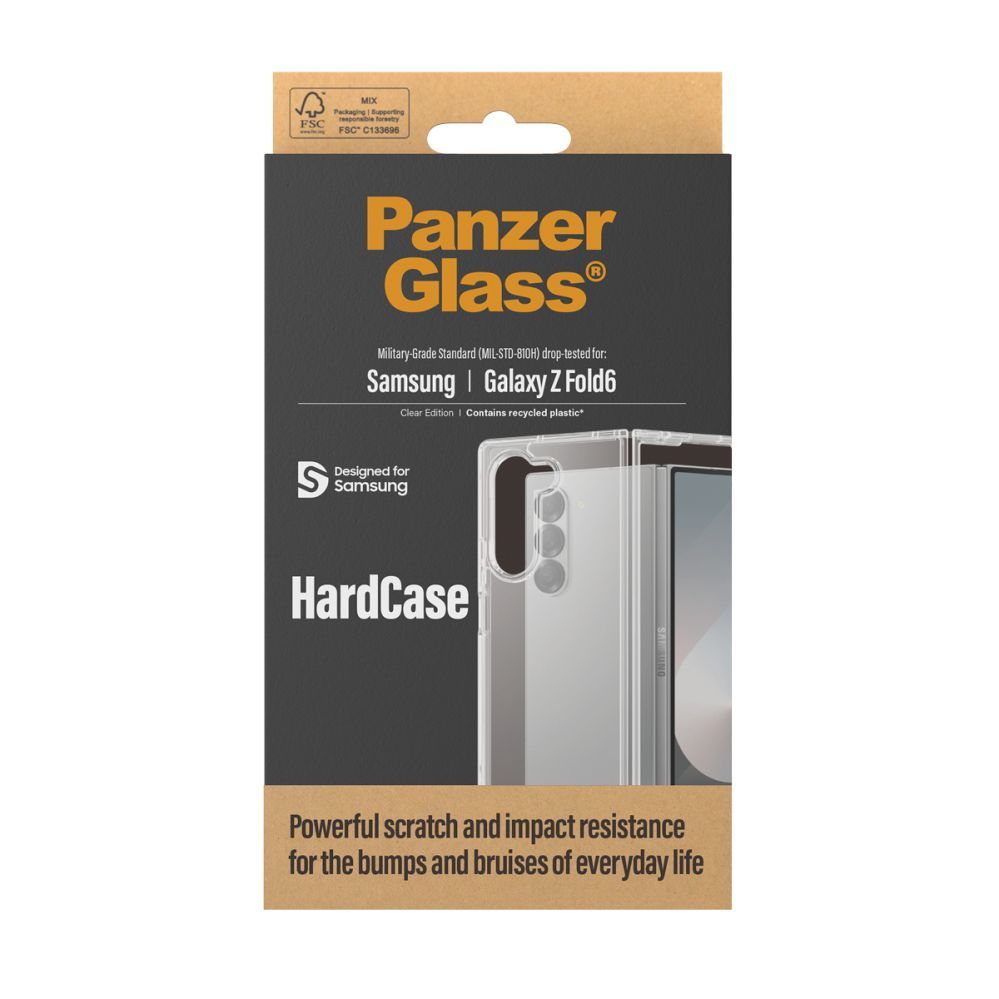 Чехол на заднюю панель PanzerGlass  PanzerGlass Hardcase for Samsung Fold6