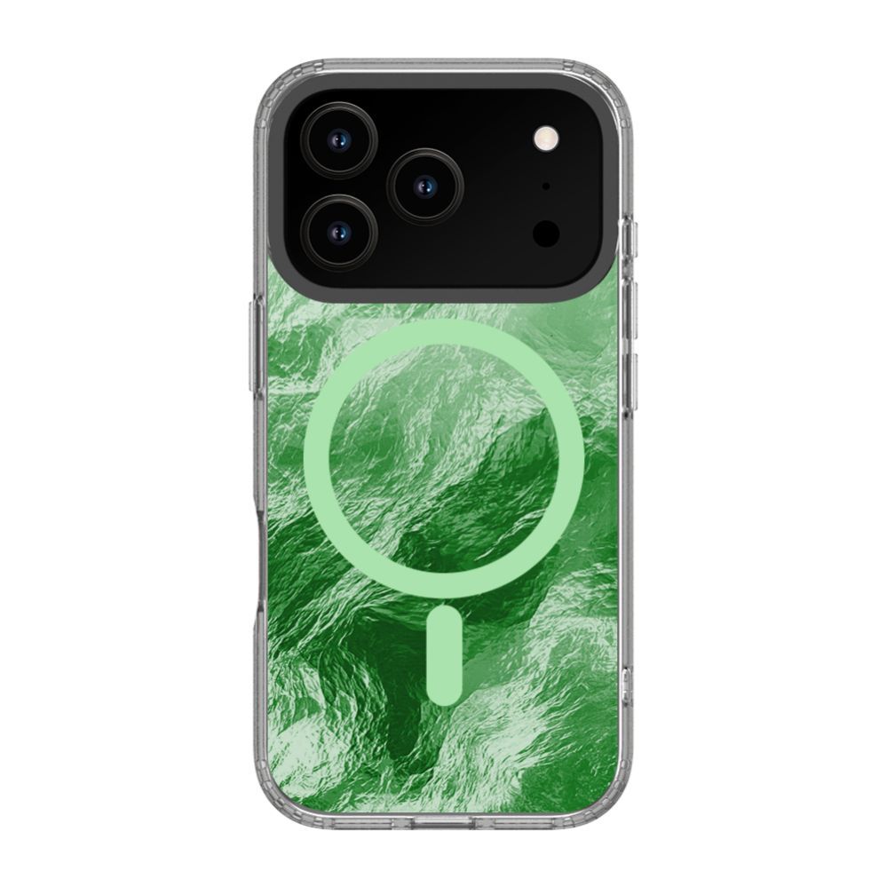 Tagakaaned Evelatus Apple iPhone 17 Pro IMD Glacier Case with Magsafe Green