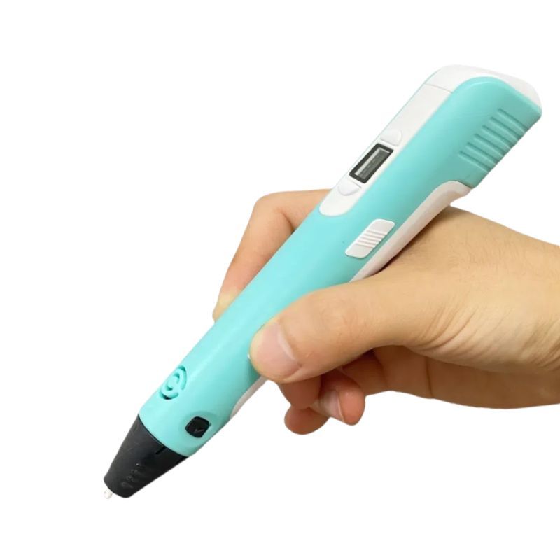 игрушки iLike  3D Printing Pen with LCD Display | Ultimate Multicolor 3D Printer Pen Blue