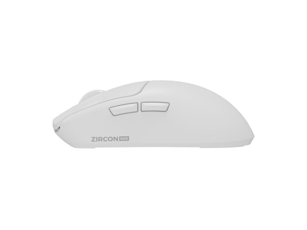 Arvutihiir Genesis  Zircon 500 | Wireless/Wired | Gaming Mouse | 2.4 GHz, Bluetooth, USB | White