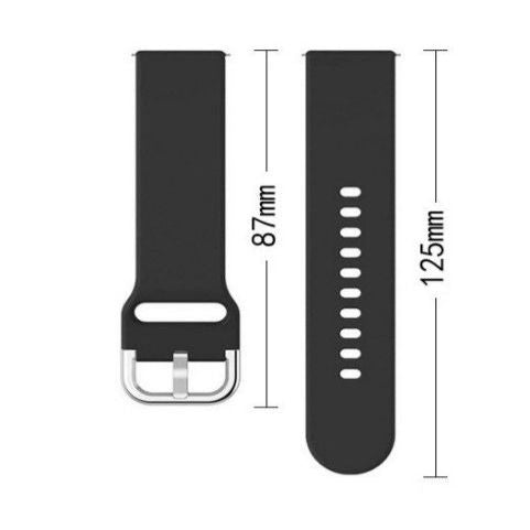 Rihm iLike Universal Strap TYS smartwatch band 20mm Black