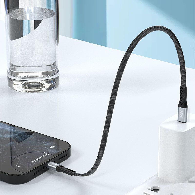 Cable Dudao  Dudao L10P Lightning - USB-C PD 20W cable 0.23m - black