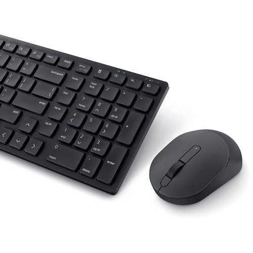 Компьютерная клавиатура Dell  | Silent Keyboard and Mouse | KM555 | Keyboard and Mouse Set | Wireless | US International (QWERTY) | Black | 2.4 GHz, Bluetooth 5.1 | Wireless connection