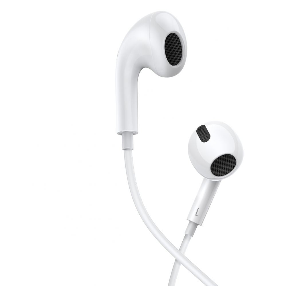 Wired headphones Baseus  Baseus Encok H17 3.5mm minijack wired headphones white (NGCR020002)