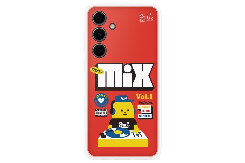 Back panel cover Samsung  MS721CRE Flipsuit Case Samsung Galaxy S24 FE, Red