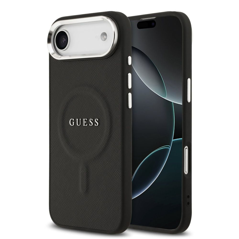 Чехол на заднюю панель Guess Apple iPhone Air PU Saffiano MagSafe Case Black