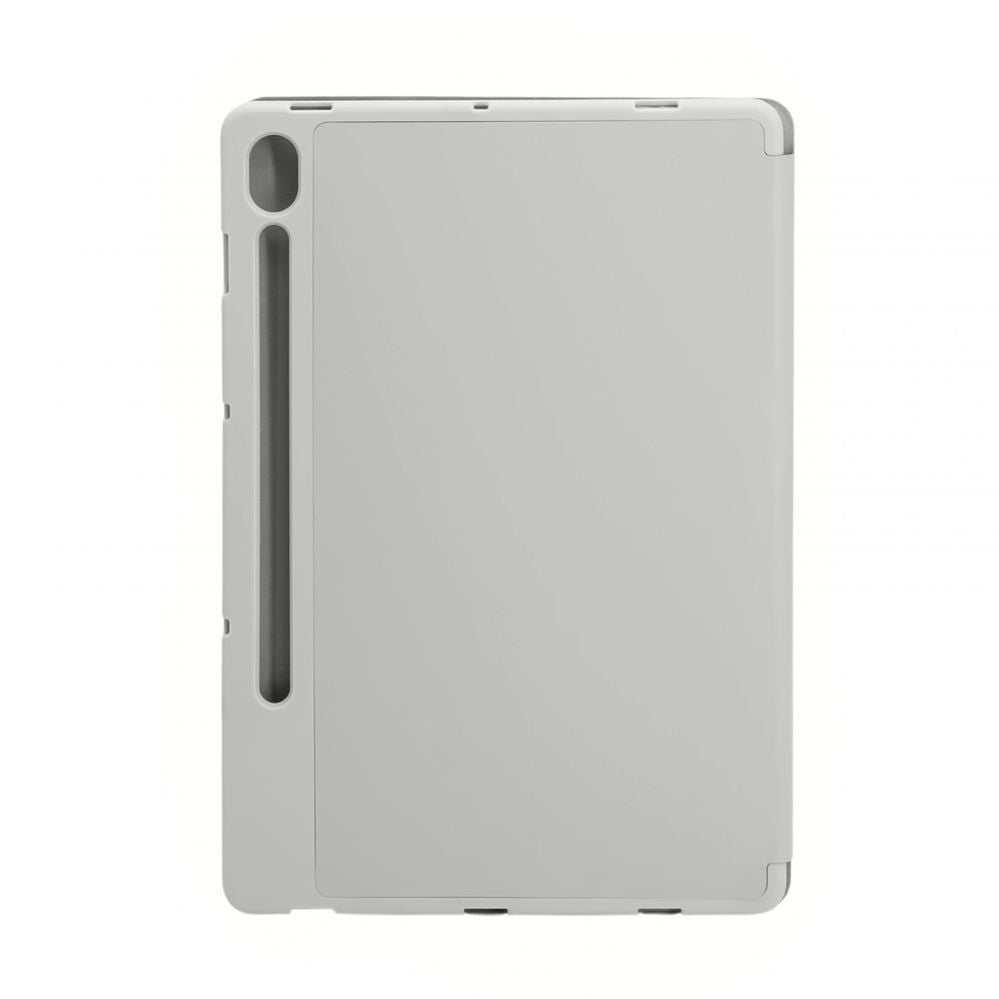 Kaaned Evelatus  Galaxy Tab S9 Tablet case with imitate microfiber inside Silver
