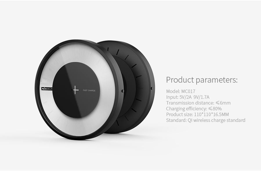 Беспроводное зарядное устройство Nillkin Universal Magic disk IV Wireless charger Black