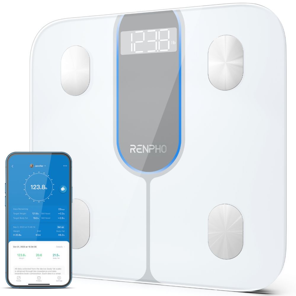 Scales Renpho RENPHO Elis 1C Smart Body Scale White