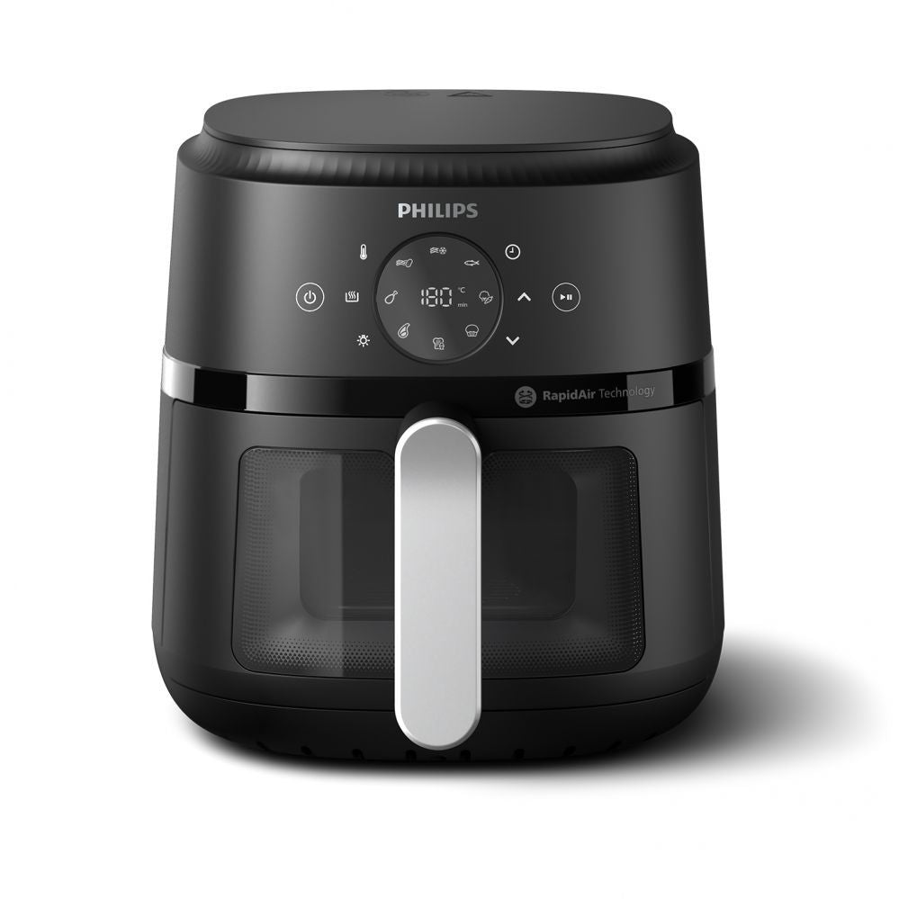 Table grill Philips  NA221/00 Airfryer, Capacity 4.2 L, Black/Silver