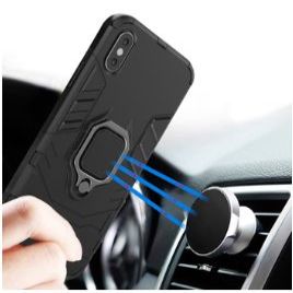 Чехол на заднюю панель iLike Samsung Galaxy A14 RING ARMOR CASE FOR Black