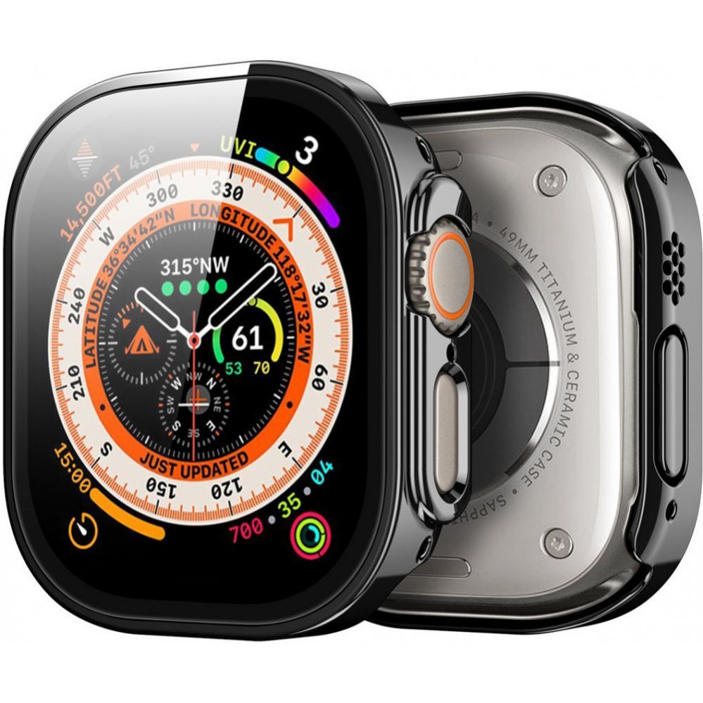 Защита экрана Dux Ducis  Hamo Apple Watch Ultra 1/2 Case (PC) 49MM Black