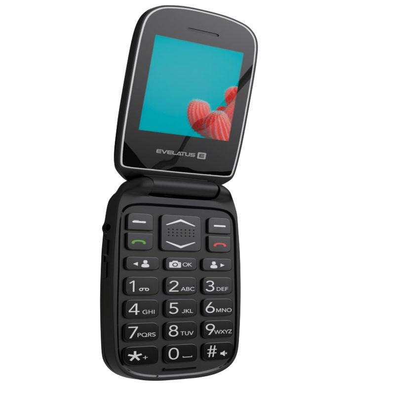 Mobiiltelefon Evelatus  WAVE 2020 DS (EW02BK) Graphite Black