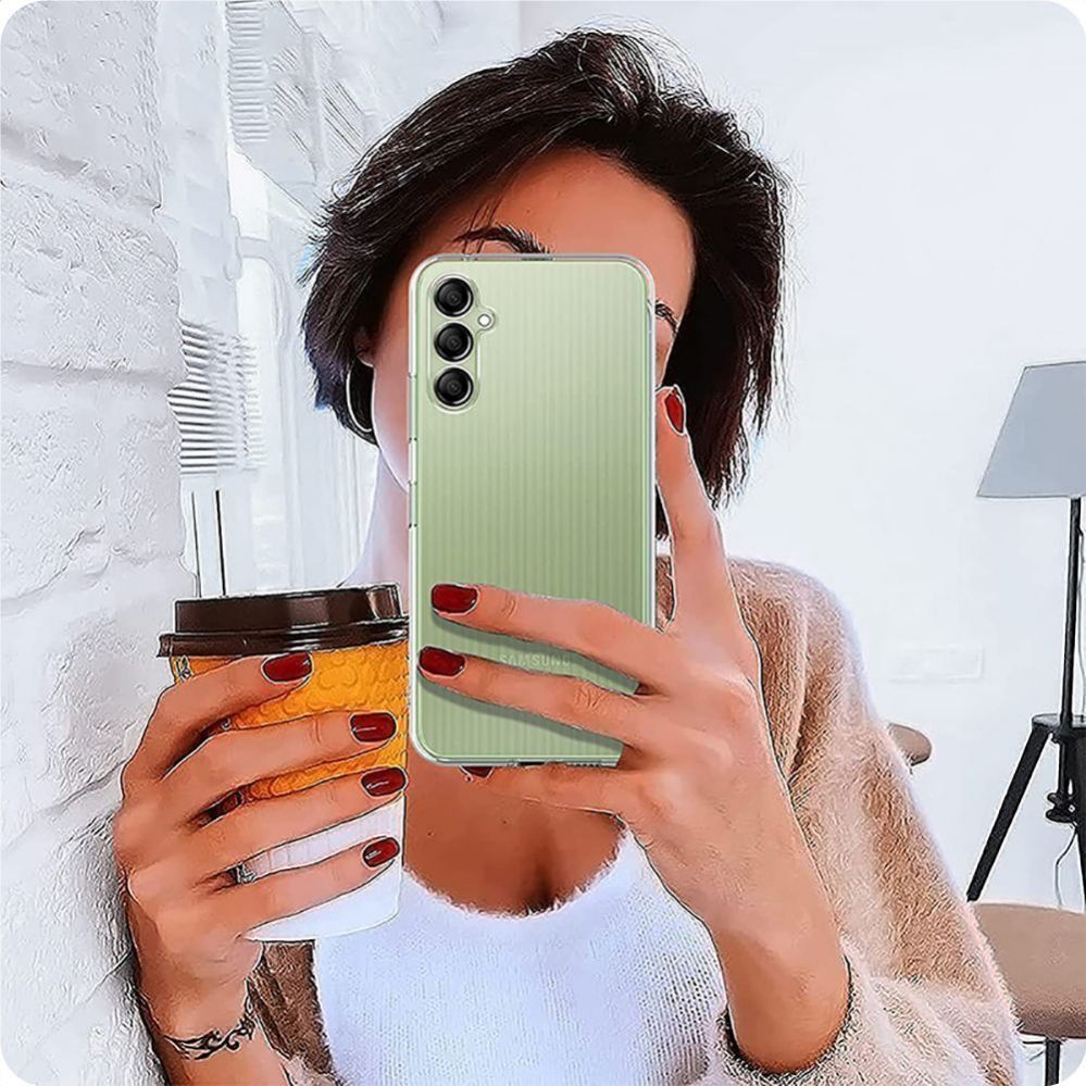 Tagakaaned Tech-Protect  Tech-Protect FlexAir+ Case for Samsung Galaxy A15 4G / 5G - Transparent