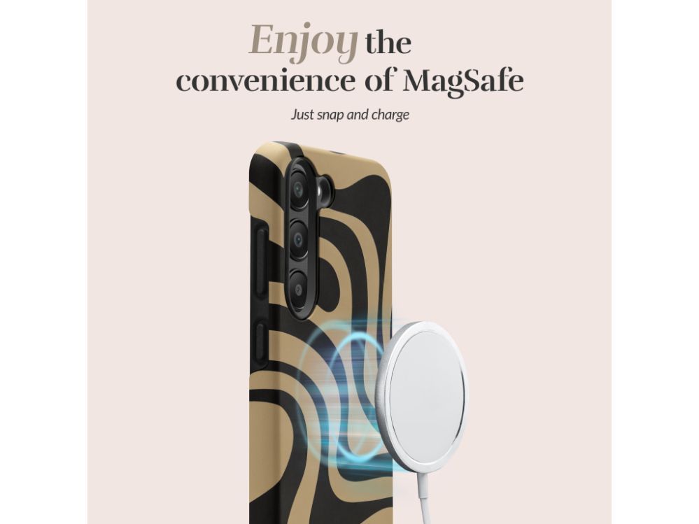 Back panel cover Mio  MIO Swirl Magsafe Compatible for Samsung S25 Ultra 5G