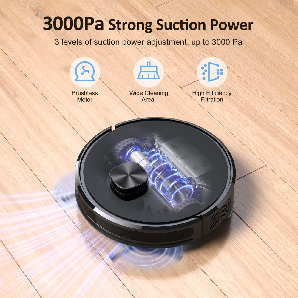 Vacuum cleaner Lubluelu  SL60D Cleaning Robot (Black)