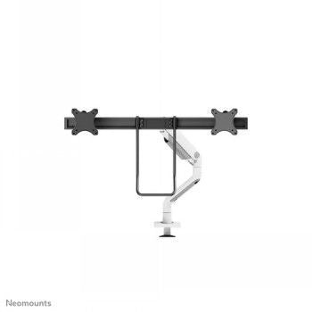 Кронштейн для телевизора NEOMOUNTS BY NEWSTAR  NEOMOUNTS SELECT DESK MOUNT, DOUBLE DISPLAY CROSSBAR (TOPFIX CLAMP &GROMMET) WHITE