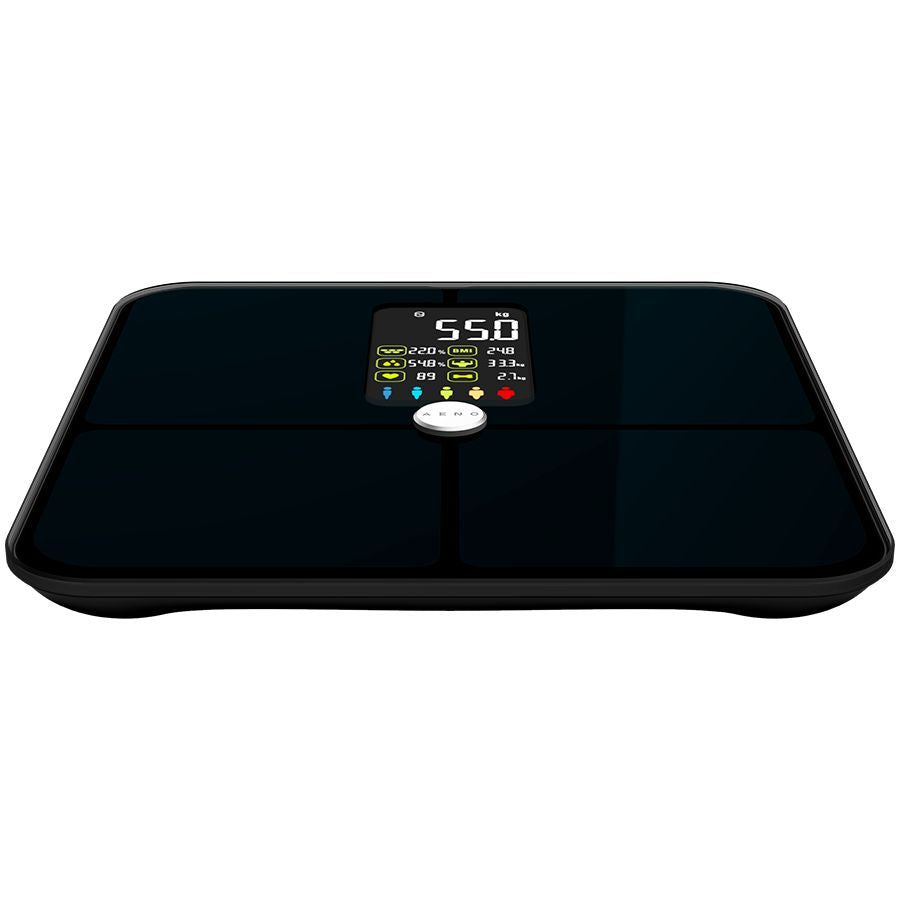 Muud väikesed kodumasinad AENO  AENO Smart Body scales BS2S, 16 body metrics, up to 180kg, colorful display