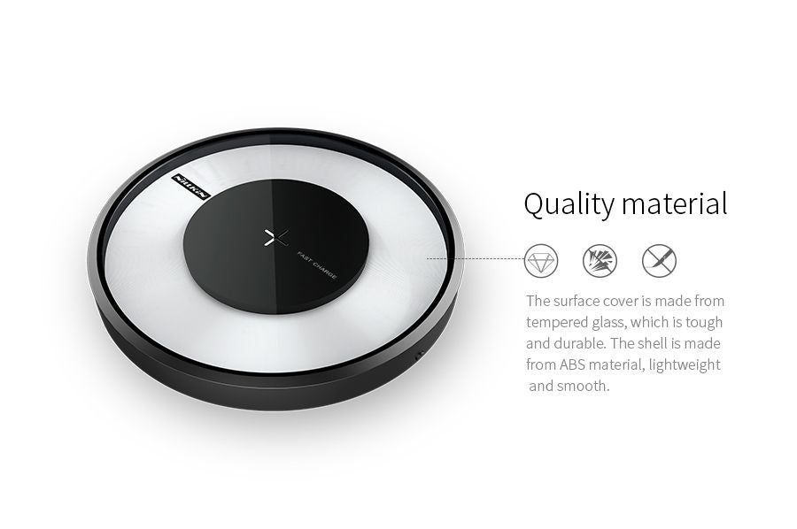 Беспроводное зарядное устройство Nillkin Universal Magic disk IV Wireless charger Black