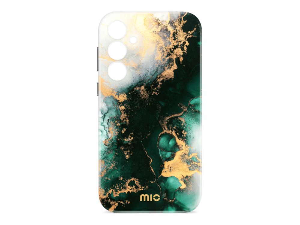 Back panel cover Mio  MIO Green Marble Magsafe Compatible for Samsung A55 5G
