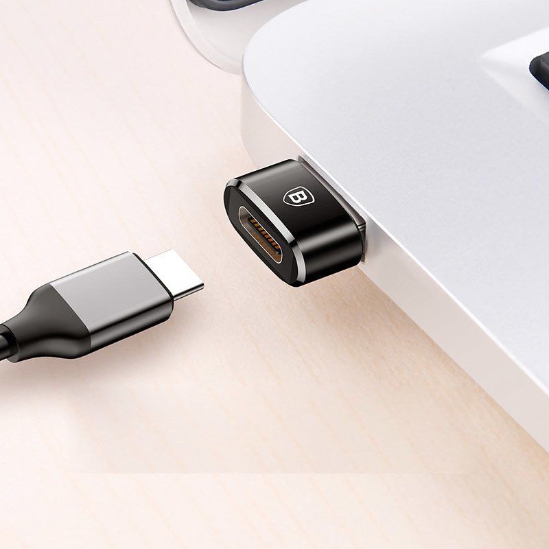 Кабель Baseus  Baseus Mini USB-C to USB-A adapter - black