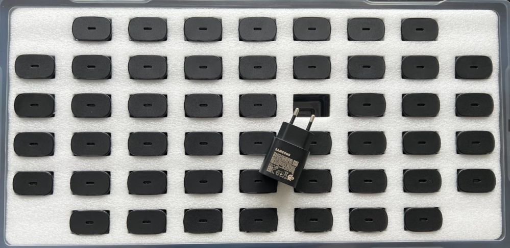 Адаптер Samsung  EP-TA800EBE Samsung USB-C 25W Travel Charger Black (OOB Bulk) Black