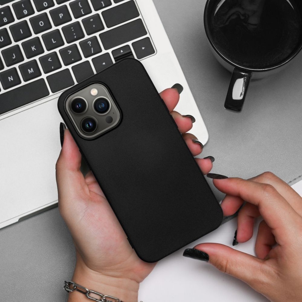 Чехол на заднюю панель OEM  Case for iPhone 15 Silicone black