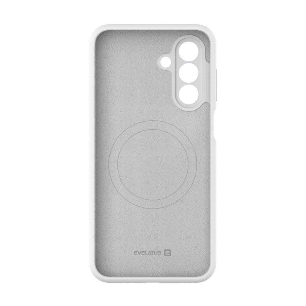 Tagakaaned Evelatus Samsung Galaxy A17 Premium Magnetic Soft Touch Silicone Case White