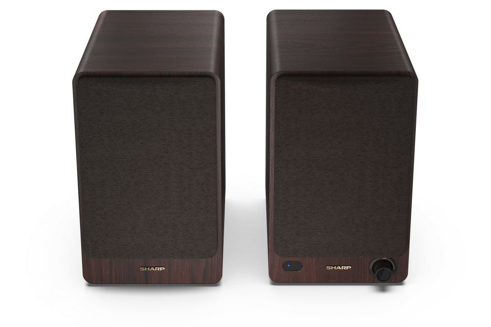 Arvutikõlarid Sharp  CP-SS30 Bookshelf Speakers, Brown