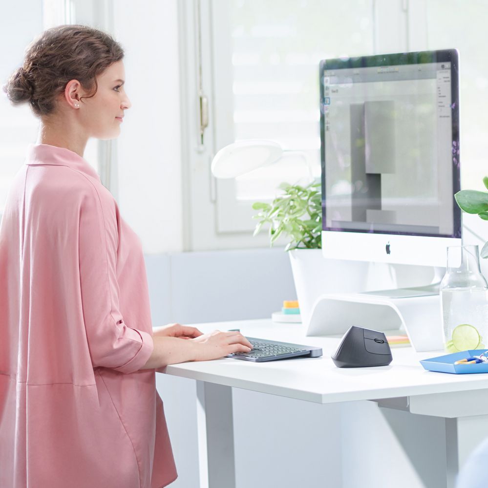 Компьютерная клавиатура Logitech  MX Vertical - Maus - ergonomisch