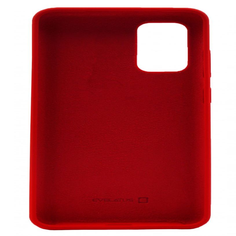 Back panel cover Evelatus Samsung Galaxy S20 Plus Premium Soft Touch Silicone Case Red