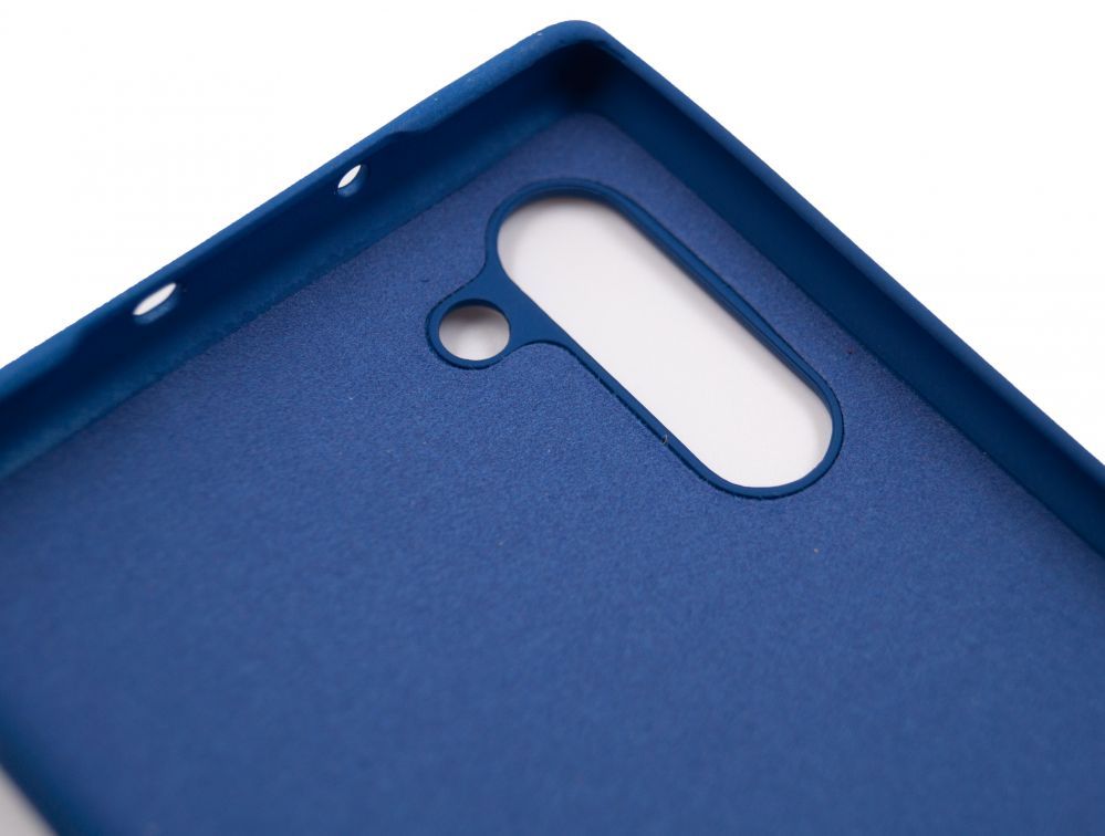 Чехол на заднюю панель Evelatus Samsung Galaxy Note 10 Nano Silicone Case Soft Touch TPU Blue