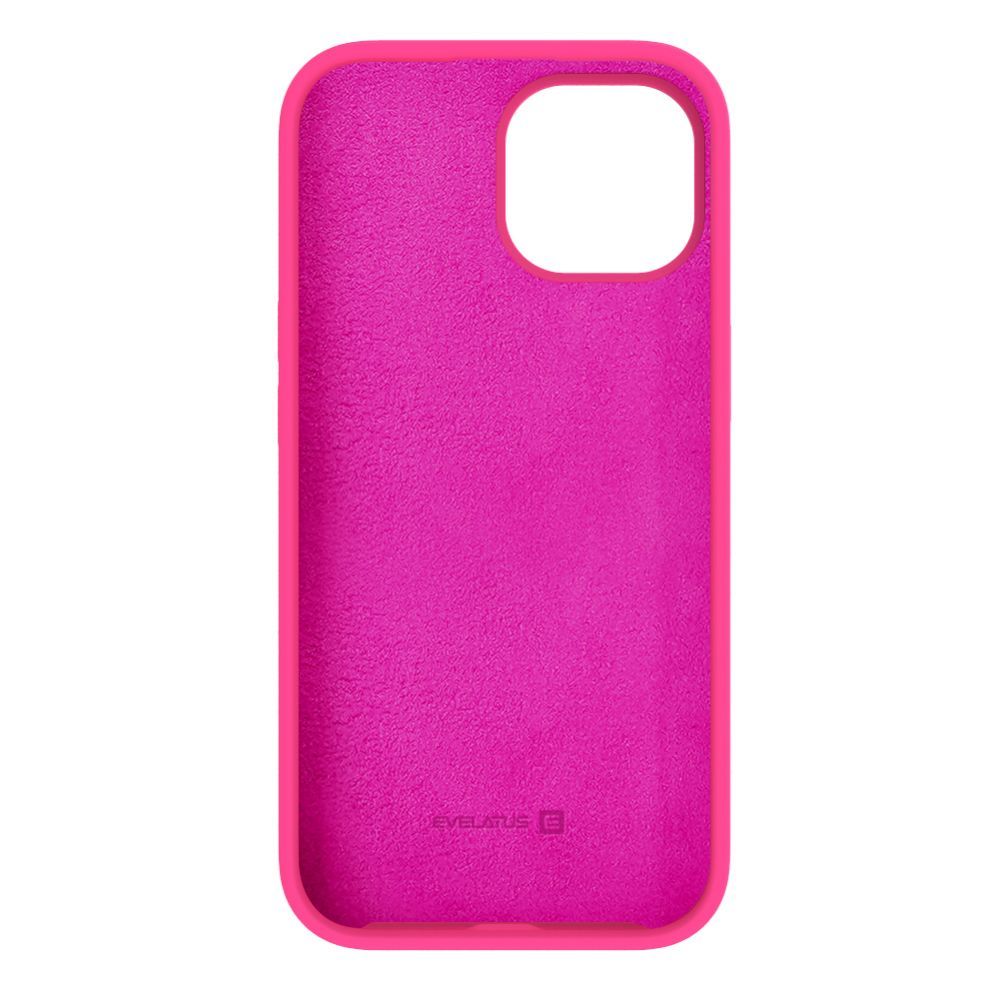 Tagakaaned Evelatus Apple iPhone 15 Plus Premium Magsafe Soft Touch Silicone Case Pink