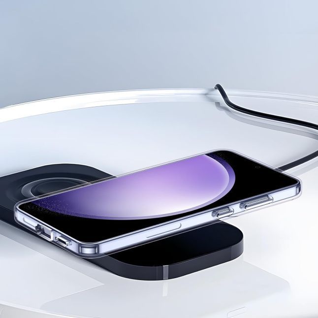 Back panel cover Just Must  JM ANTI-BACTERIA TPU for Galaxy S24 Plus Clear
