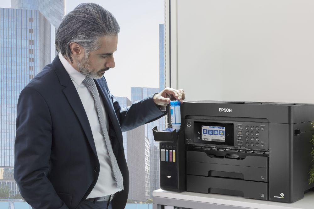 Printerid EPSON  EcoTank L15160 Colour, Inkjet, Multicunctional Printer, A3+, Wi-Fi, Black