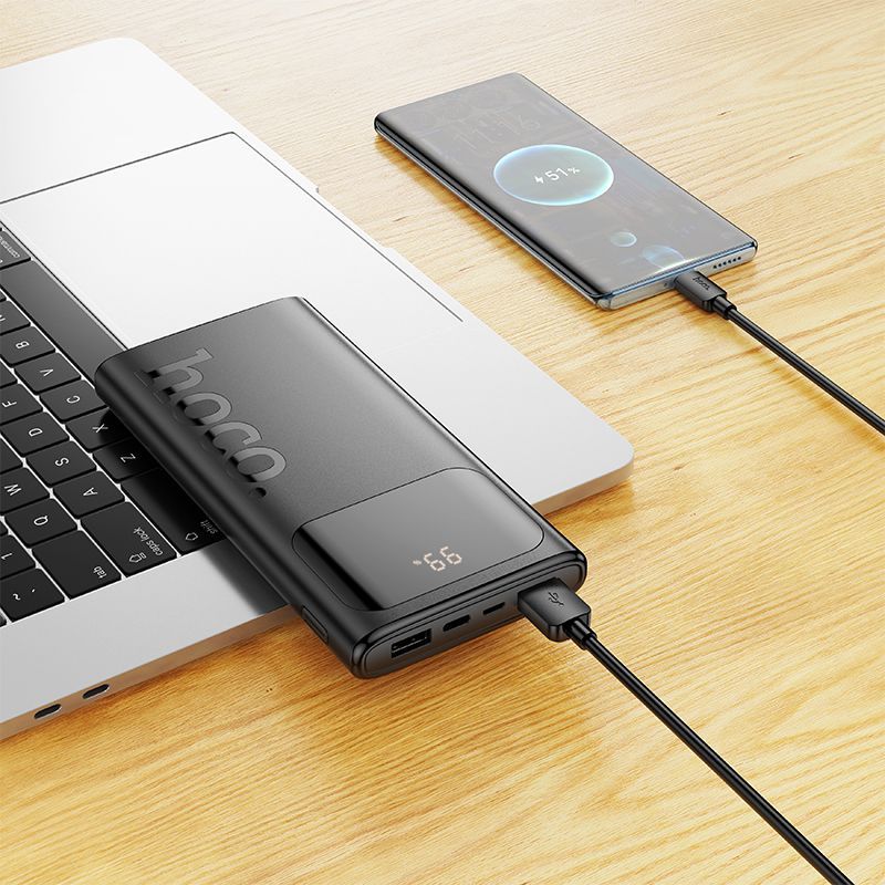 Väline aku Hoco  J144 Hymn power bank(15000mAh) Black