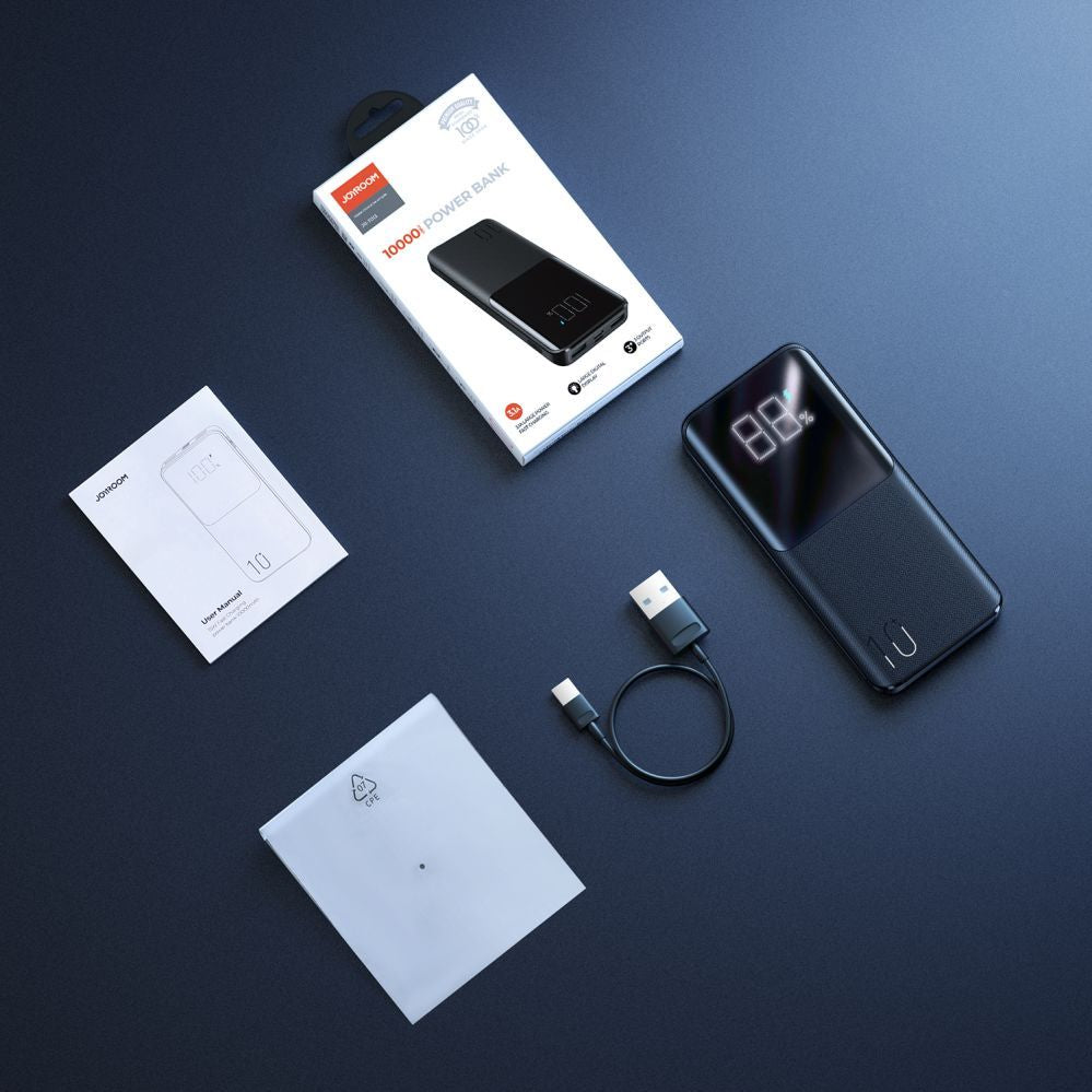 Внешний аккумулятор Joyroom  Joyroom powerbank 15W 10000mAh PD QC3.0 AFC black (JR-T013)