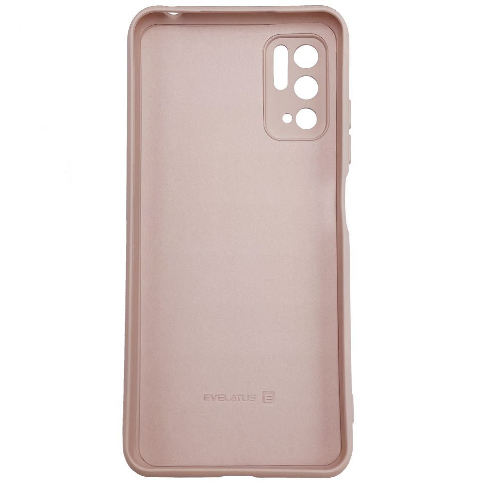 Back panel cover Evelatus Xiaomi Redmi Note 10 5G Nano Silicone Case Soft Touch TPU Beige