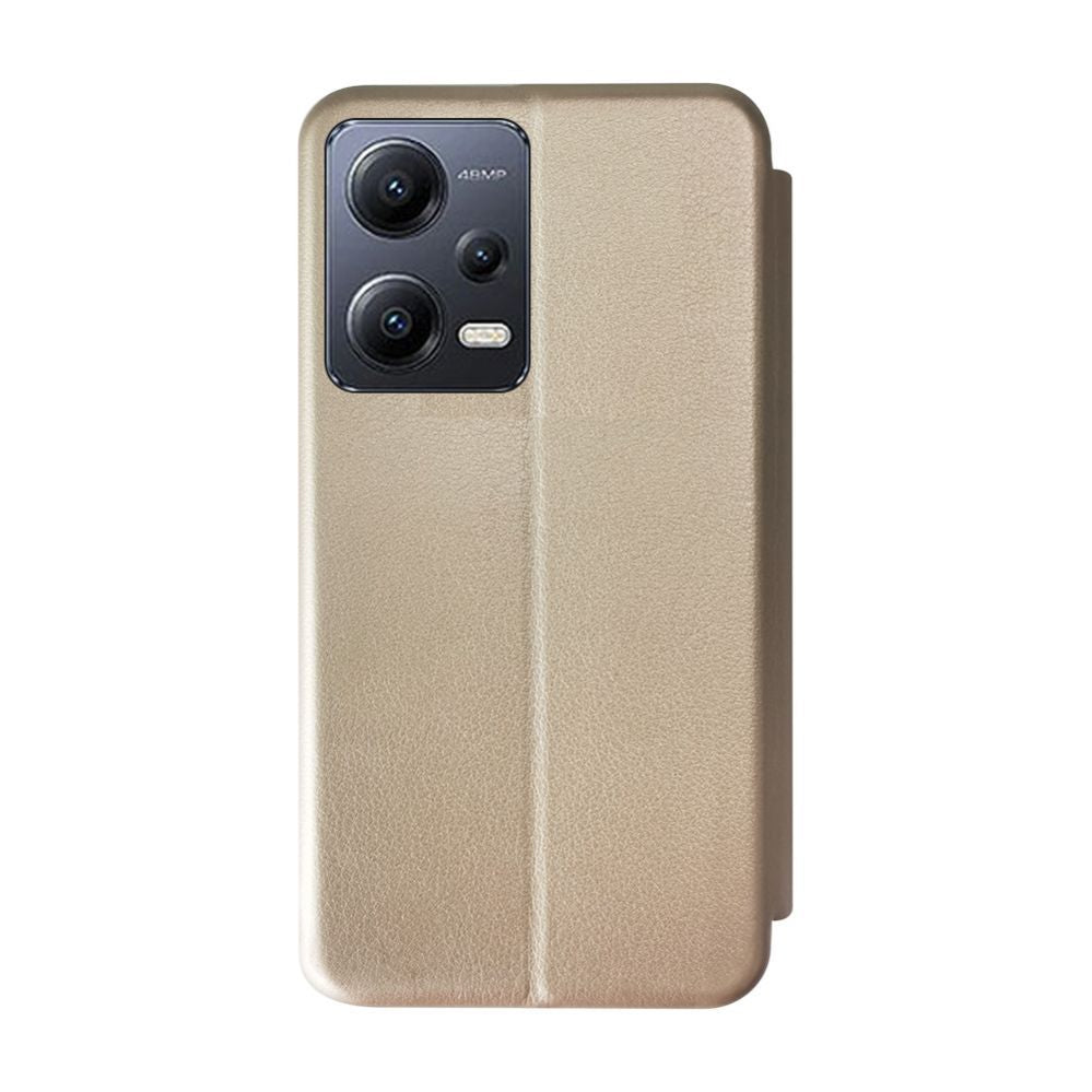 Book case iLike Xiaomi Redmi Note 12 / Poco X5 Book Case Gold
