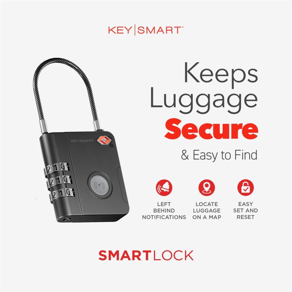 Other goods keysmart  KEYSMART SmartLock; TSA Approved Find My Lock, Black
