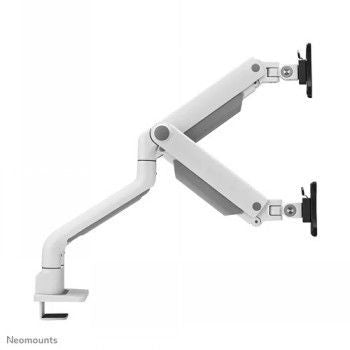 Кронштейн для телевизора NEOMOUNTS BY NEWSTAR  NEOMOUNTS SELECT DESK MOUNT, DOUBLE DISPLAY (TOPFIX CLAMP &GROMMET) WHITE