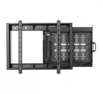 TV bracket B-TECH AV  B-TECH AV FLAT SCREEN WALL MOUNT WITH SLIDE-OUT AV STORAGE TRAY (VESA 600 X 400)