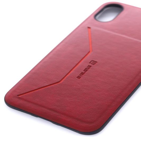 Tagakaaned Evelatus Apple iPhone X Nobel Red