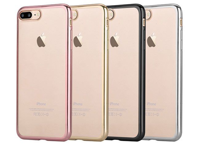 Чехол на заднюю панель Devia Apple iPhone 7/8 Glitter soft case Black