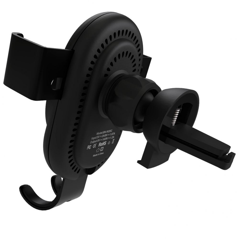 Automaatne hoidja Evelatus  Gravity Car Holder with Wireless Charger WCH02 Black